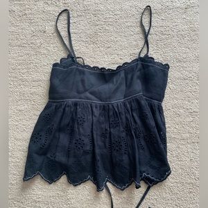 Zara Tie Back Crop Top